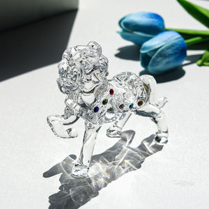 Figurine de cheval en cristal, objet de collection, statue d'animal polie écologique, décoration pour la maison, le bureau ou la table - Product Image 4