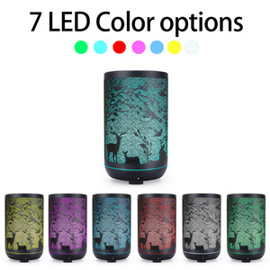 Diffuseur d'arômes Tyson Deer Design 350 ml, humidificateur ultrasonique avec lumière LED pour la maison et le bureau - Product Image 3