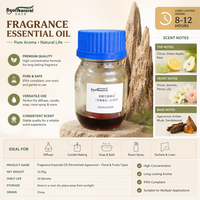 Minyak Aromaterapi Fermentasi Kayu Gaharu Putih dengan Aroma Bunga dan Buah untuk Dekorasi Rumah