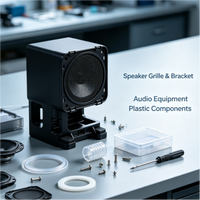 OEM Medizinisches Silikon-Dichtungsring-Set für Lautsprechergitter, Spritzgussteile für Büros, In-House-Werkzeugfabrik, Kundenspezifische OEM/ODM-Lösungen