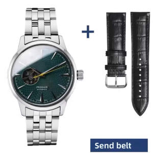 Reloj Mecánico de Pulsera para Hombre, Serie 5, Movimiento Mecánico Automático, Edición Limitada, Estilo Casual y de Negocios, Esfera Grande, Diseño Hueco, SSA379J1 - Product Image 3