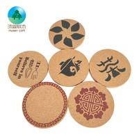 Vente en gros de sous-verres en liège Eco 100% pour table sous-verres en liège en bois pour boissons