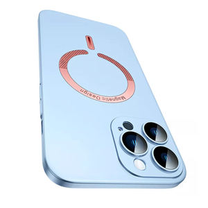 Meilleure vente à la mode magnétique couverture arrière PC étui de téléphone portable pour <span class=keywords><strong>iPhone</strong></span> 7 <span class=keywords><strong>8</strong></span> Plus X XR XS Max 11 12 13 14 numérique rechargeable - Product Image 3