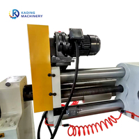 Support de papier de bobine conduit hydraulique d'axe électrique dans la chaîne de production de carton ondulé