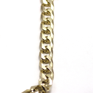 big aluminum 21x15.3mm <span class=keywords><strong>fake</strong></span> silver gold cuban link spectacle chains - Product Image 4