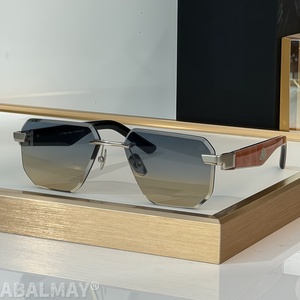 MAY the VISIONIST SUN Lunettes de soleil de haute qualité pour hommes et femmes, lunettes de soleil de créateur, style punk classique, luxe, acétate, UV400, avec boîte - Product Image 1