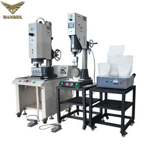 Soudeuse automatique à air chaud pour tissu polyester, machine à souder numérique à ultrasons pour sacs filtrants <span class=keywords><strong>en</strong></span> PP non tissé avec sonotrode - Product Image 1