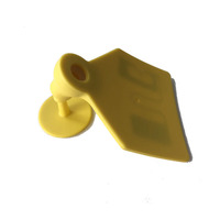 Étiquette d'oreille électronique intelligente pour bétail, en TPU, avec gravure laser Numbee, RFID UHF, pour animaux d'élevage