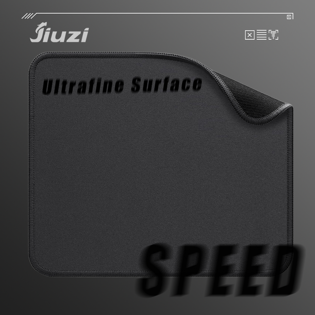 High Quality Gaming Microfiber Fabric Anti-Slip Rubber Base Easy Gliding Spill-Resistant Surface Durable Materials Mouse Pad