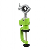 Support de perceuse électrique pivotant à 360 degrés avec pince de serrage pour banc, support universel pour meuleuse, idéal pour le bricolage et la fabrication de bijoux
