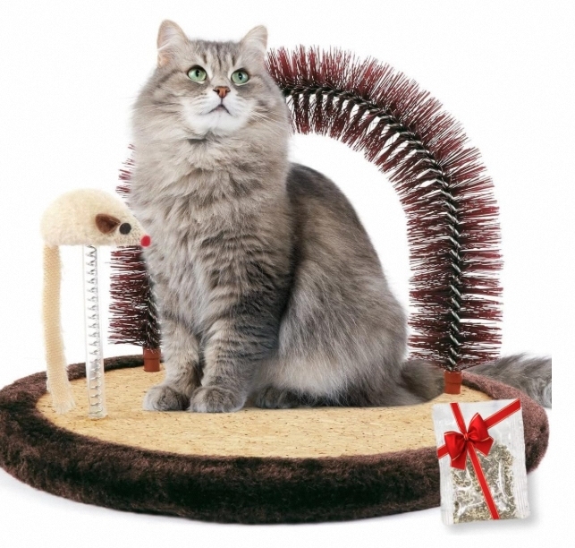 Modern Wood Cat Climbing Frame Self