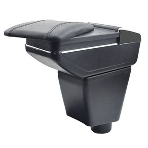 Accoudoir en <span class=keywords><strong>cuir</strong></span> de couleur rouge en ABS, repose-bras avec boîte de rangement, accessoire de voiture, adaptée à la Renault Kaptur <span class=keywords><strong>Captur</strong></span> QM3, 18 pièces - Product Image 1