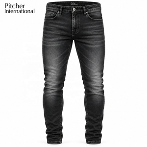 Jeans de travail pour hommes OEM, style streetwear, en denim épais, fournisseur en gros pour les marques de détail américaines, faible MOQ - Product Image 5