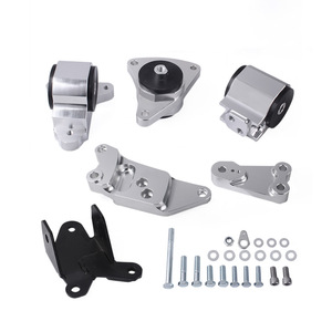 ขายึดเครื่องยนต์สำหรับ Honda Rsx Ep3 K3 ปี 2002 2006 สีเงิน พร้อมชุดอุปกรณ์ - Product Image 1