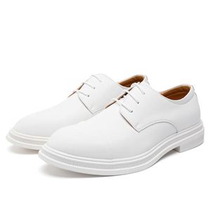 Chaussures habillées et Oxford décontractées en PU de haute qualité pour hommes – Confortables, souples, style bureau et affaires, chaussures de mode formelles pour hommes - Product Image 4