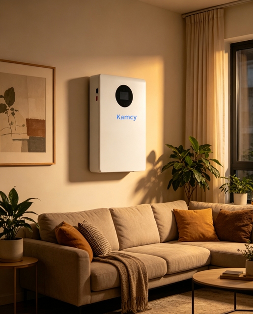 Kamcy Household Energy Storage Battery 52.1V 280Ah  Wall Mount Solar LiFePO4 Pack  Home Solar ESS Energy Storage System