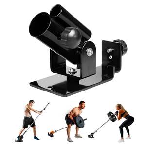 Accesorio de barra de levantamiento de pesas de metal duradero OEM para gimnasio en casa con barra de goma suave - Product Image 3