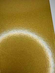 Couleur de peinture de poudre de <span class=keywords><strong>jaune</strong></span> de bonbon clair d'or de Chrome pour les meubles électrostatiques d'acier inoxydable de revêtement de poudre - Product Image 2