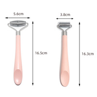 Rouleau facial portable 3D pour stimulation des points d'acupuncture, applicateur de crème double embout, outil de soin de la peau pour le remodelage en V, idéal pour coffret cadeau spa
