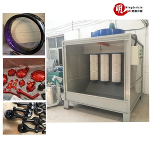 CE Approved Powder Coating <b>Spray</b> Booth Powder <b>Paint</b> Room With Power Coating Gun/<b>spray</b> Booth/curing Oven - Product Image 5