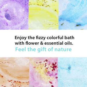 Venta al por mayor personalizado hecho a mano Etiqueta Privada lujo flores secas Rosa baño sal aceite esencial baño bola natural efervescente - Product Image 6