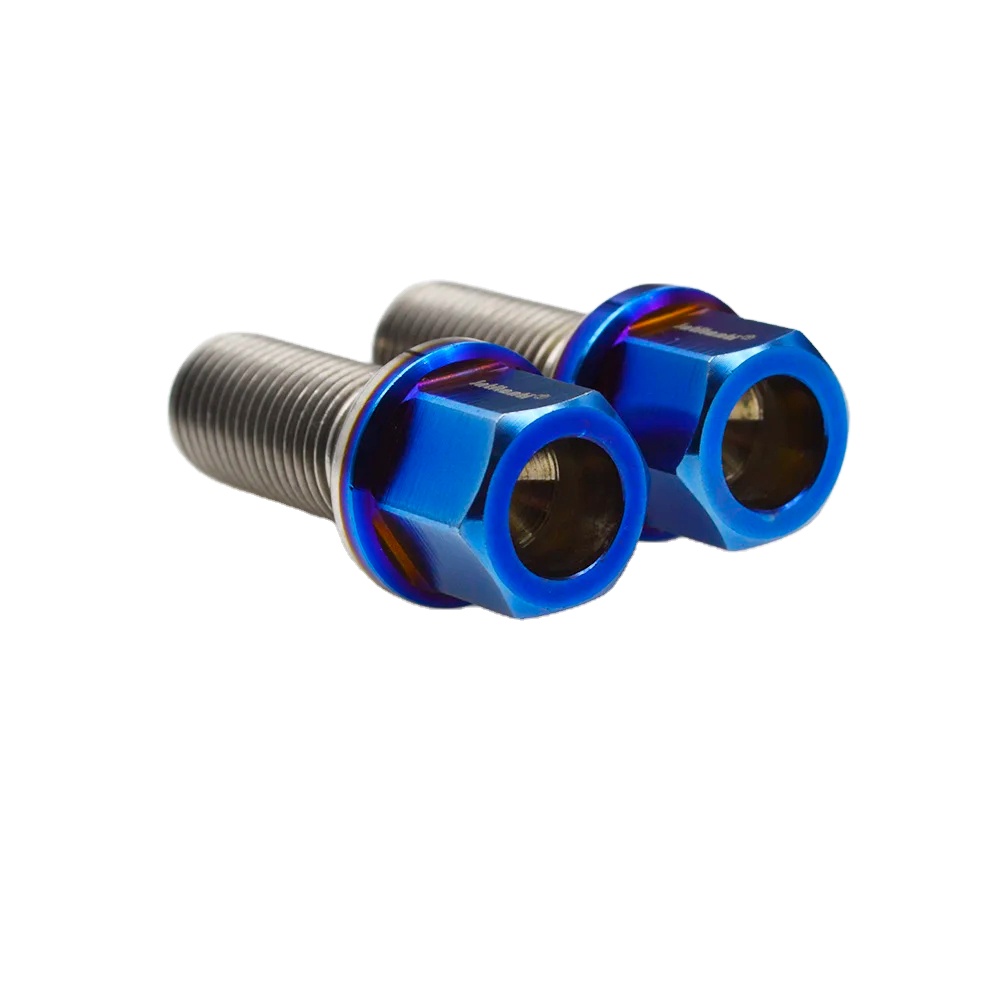 Jntitanti M14 * 1,5*28-45 мм шаровое сиденье Gr5 титановые колесные болты 10ps 20ps для автомобиля VW Audi Skoda