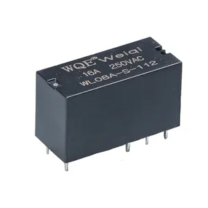 Relè elettromagnetico del relè di alta potenza di cc 12v 8 pin di commutazione del contatto di rame dell'imballaggio del tubo del relè all'ingrosso della fabbrica