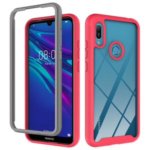 Cassa Del Telefono Mobile per <span class=keywords><strong>Huawei</strong></span> <span class=keywords><strong>Y6</strong></span> 2019/<span class=keywords><strong>Y6</strong></span> Prime A Prova di Polvere 2019 Anti Slip Antiurto PC TPU Della Cassa Del Telefono copertura