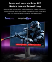 Meilleure offre 24.5 "Moniteurs moniteur de bureau de jeu 1ms 144hz 240hz 4K PC moniteur de jeu ordinateur