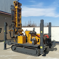 ZHIZUAN Machines de forage intégrées diesel-eau-gaz à double fonction, pour puits de forage de 1200m et puits agricoles, avec boîte de vitesses et mobilité pneumatique/à chenilles 1
