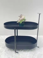 Étagère mobile moderne Table d'appoint de canapé design en acier inoxydable et selle en cuir Table d'angle pour petit appartement