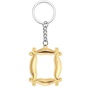 Llavero de Excelente Calidad a Precio Económico, Llavero Clásico de la Serie de Televisión Estadounidense Friends con Marco de <span class=keywords><strong>Fotos</strong></span>, Llavero para Cafetería - Product Image 4