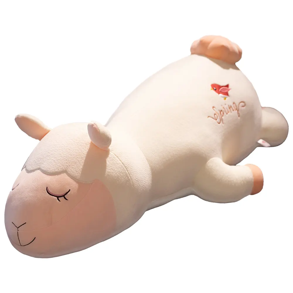 Toptan sevimli hayvan dolması koyun peluş oyuncak 20cm özel koyun peluş oyuncak