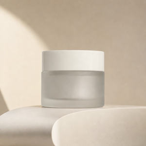 Pot en verre dépoli mat de haute qualité en gros pour crème contour des yeux, beurre corporel, emballage cosmétique - Product Image 4