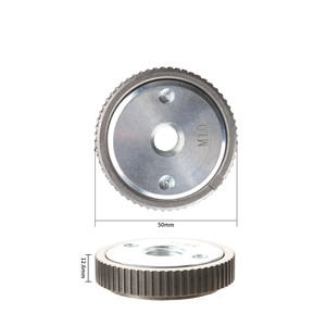 Écrou à bride à dégagement <span class=keywords><strong>rapide</strong></span> M14 M10 filetage meuleuse d'angle libération écrou de verrouillage plaque de pression pour meuleuse d'angle bride de serrage - Product Image 3
