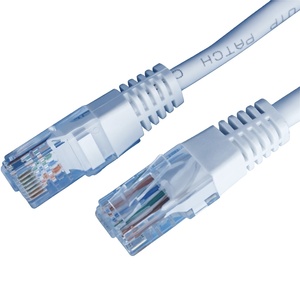 Super CAT5E Unshielded Twisted Pair Network Cable Jumper with Crystal Head HS Model HS-TX-003 8-Conductor <strong>CCAM</strong> - Product Image 2