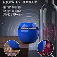 Haut-parleur de résonance transfrontalier pour bouchon de bouteille, mini appareil audio vibrant, cadeau créatif