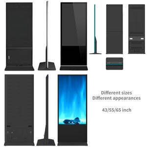 43 55 65 Zoll Digitale Anzeigetafel Werbung Kiosk LCD Touchscreen Indoor Smart WLAN Bodenständer Werbeplayer - Product Image 3