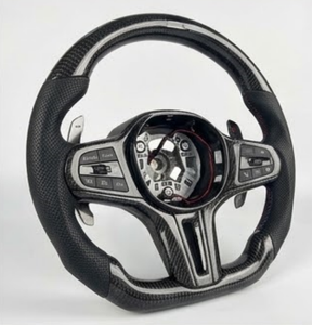 Volant de voiture en fibre de carbone OEM pour BMW F36 F07 F20 F40 F06 F39 F11 F21 F33 F02 F90 F13 G05 F87 F15 G31 F25 F86 F85 F01 - Product Image 1