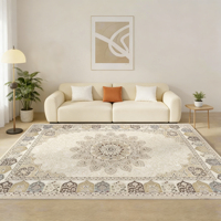 Tapis moderne de style nordique, crème, luxe, décoration intérieure, tapis en velours, non pelucheux, tapis doux, tapis modernes pour sols