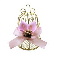 Personnalisable Fer Cloche Cage À Oiseaux Fer Blanc Boîte De Bonbons De Mariage Élégant Emballage En Métal par Xilai Nouveau Chocolat Boîte Personnalisée