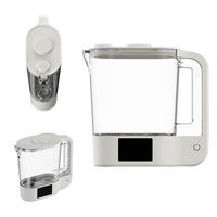 Pichet d'eau intelligent SPRING 2000PPB 2L avec générateur à double cellule électrolytique SPE, batterie 9000mAh, 10/20 minutes