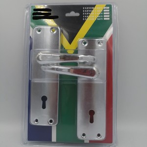 Großhandel <span class=keywords><strong>GLORA</strong></span> 687 Standard-Türschloss-Sets Messingzylinder Eisen-Griffblatt Einsteckschloss Schlüsselbetätigt Hohe Sicherheit Holz - Product Image 5
