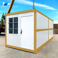 Maison préfabriquée Zhongnan 20 pieds 40 pieds, maisons préfabriquées bon marché, maison conteneur pliable extensible, pliable, à vendre