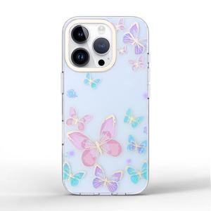 Étui de téléphone personnalisé avec impression IMD, étui de téléphone transparent en TPU avec dessin animé, charge sans fil, étui de téléphone IMD pour iPhone 16 15 14 13 Pro Max - Product Image 1