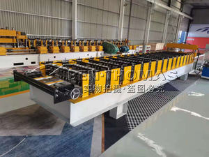 Herstellung von Hydraulik werkzeugen Ziegeldach Metalldach blech Rollen form maschine - Product Image 5