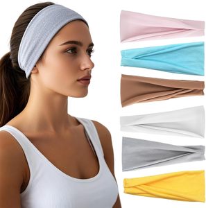 Bandeaux de <span class=keywords><strong>sport</strong></span> épais et élastiques pour hommes pour l'entraînement, la course à pied et le yoga Bandeaux d'absorption de la sueur - Product Image 4