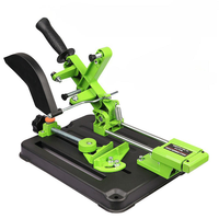 Meuleuse d'angle portative avec support universel fixe, machine à polir modifiée pour scie à table de découpe, multifonctionnelle de bureau