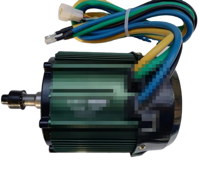 48V 3100 RPM square Wave and Sine Wave High Torque 1100W 1200w 1250w Rickshaw BLDC Motor and Controller