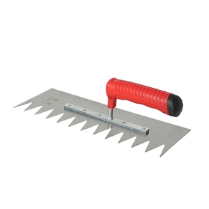 Couteau à plâtrer en acier au manganèse épaissi à dents, manche en plastique, lame à dents multi-spécifications <span class=keywords><strong>pour</strong></span> le travail de maçonnerie et de carrelage - Product Image 5